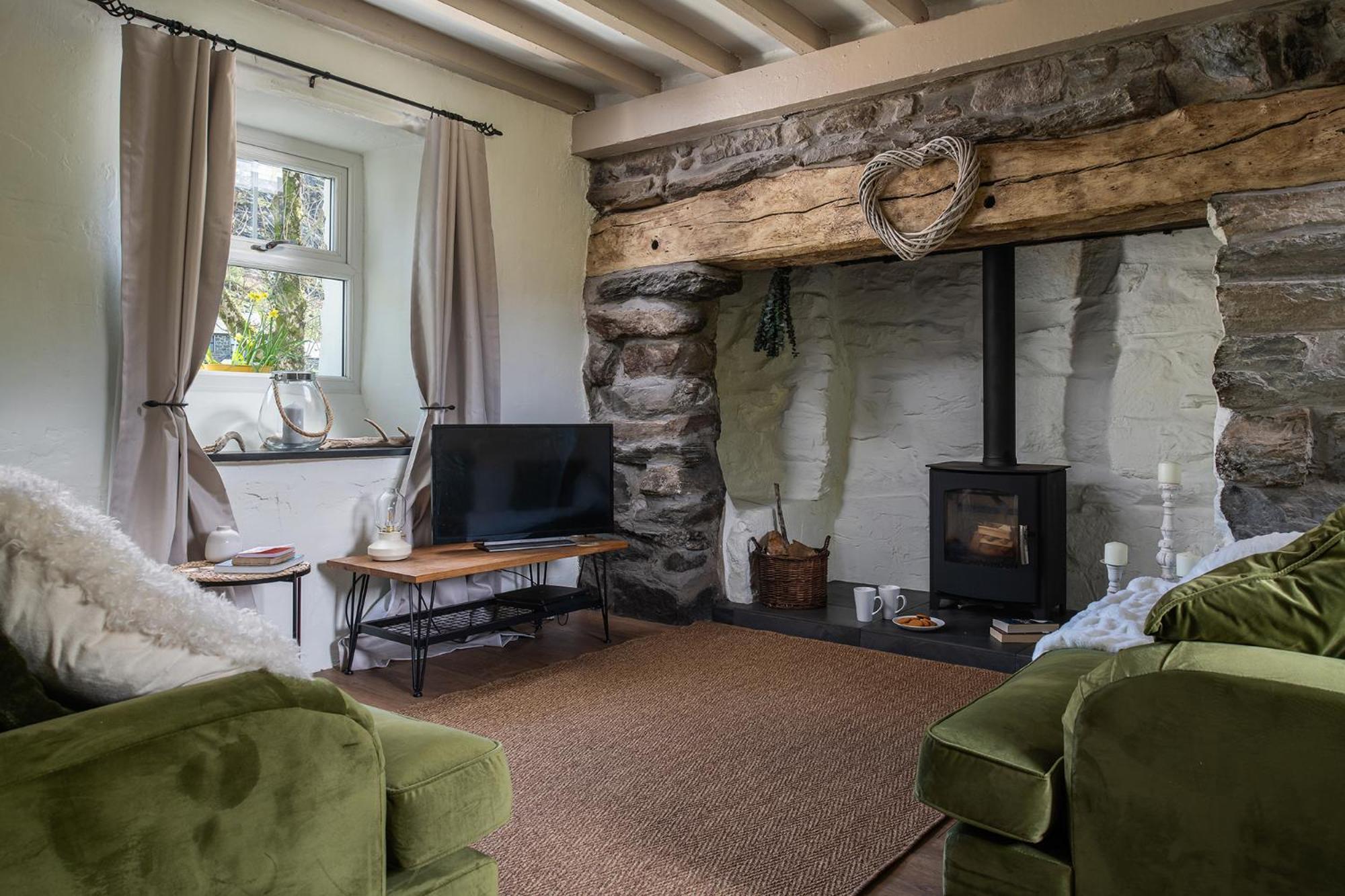 Pen-Y-Bryn Cottage 블레노페스티니오그 외부 사진