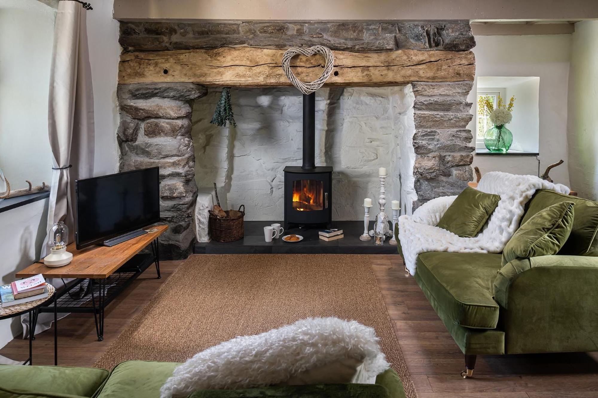 Pen-Y-Bryn Cottage 블레노페스티니오그 외부 사진