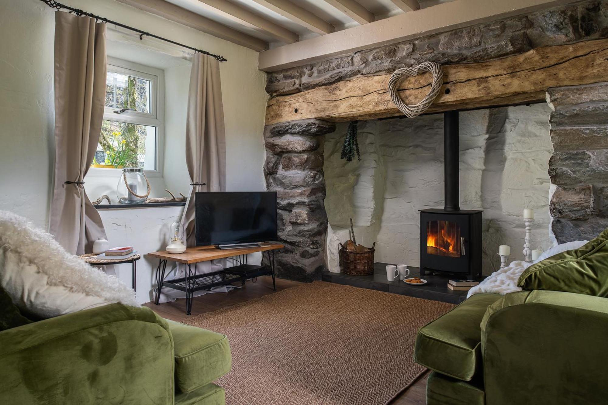 Pen-Y-Bryn Cottage 블레노페스티니오그 외부 사진